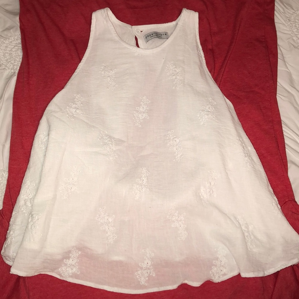 Boutique all whit top